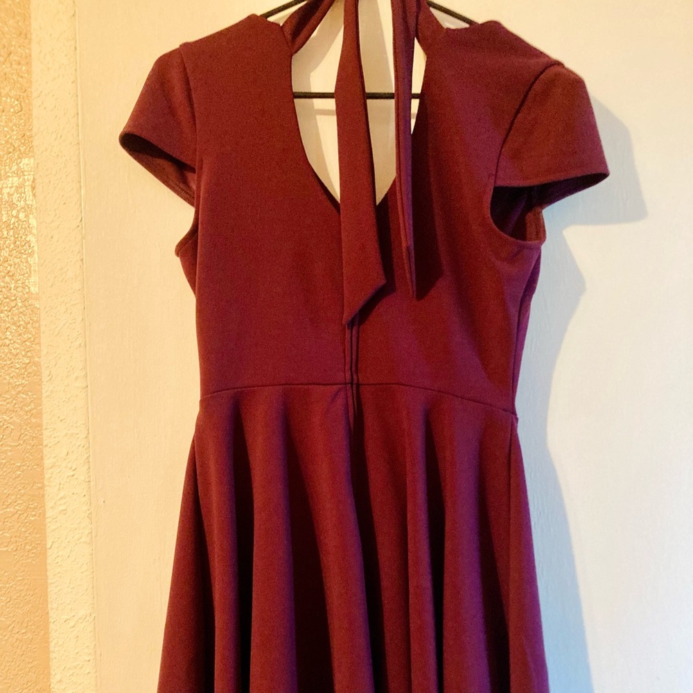Purple dress